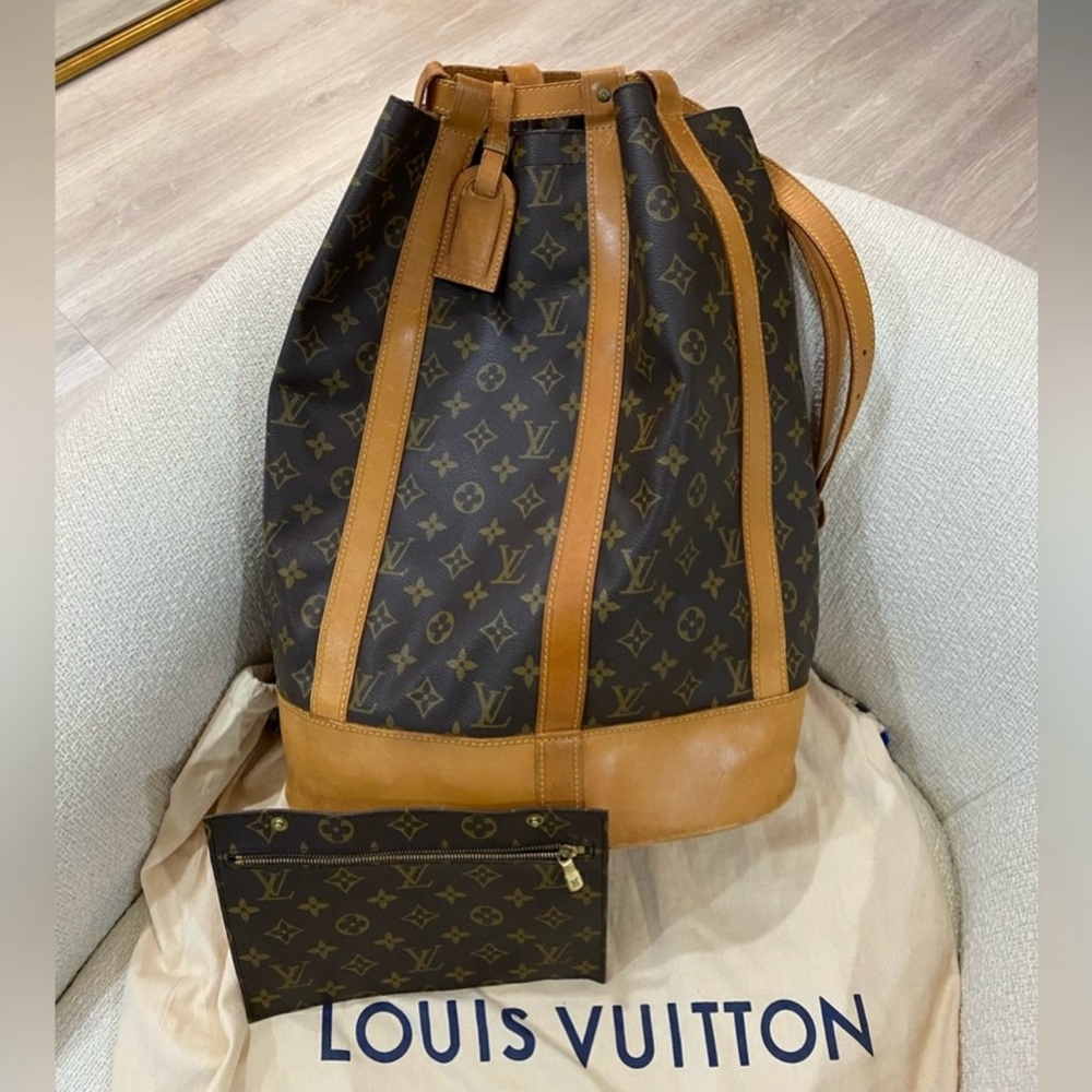 Louis Vuitton Vintage Monogram Randonnée GM Backpack with Detachable Pochette